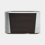 Lucho Oval Chest of Drawers, alternative angle