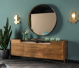 Opulent gold silhouette wall light for elegant interiors