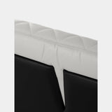Luxxu Charla Sofa, diamond stitched back detail