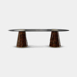 Luxxu Darian Dining Table, Oval, W280 cm