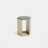 Mercer Metal Base Luxury Coffee Table, alternative angle