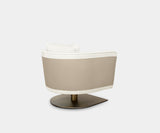 Caffe Latte Evaluna Armchair, third view