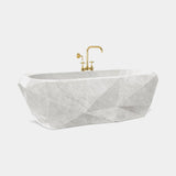 Maison Valentina Diamond Marble Bathtub