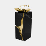 Maison Valentina Lapiaz Marble Pedestal Sink