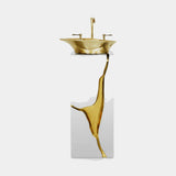 Maison Valentina Lapiaz Pedestal Sink, view 3