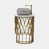 Maison Valentina Mecca Single Vanity Cabinet