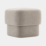 Domkapa Kate Pouf, small size, view 2, in a grey bouclé