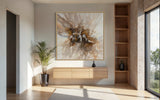 Oak Shimmer Canvas Print Artwork, view 4