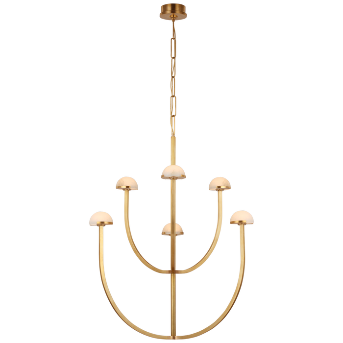 Kelly Wearstler Pedra Large Two-Tier Chandelier