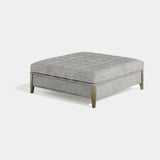 Perla Large Luxury Pouf, alternative angle