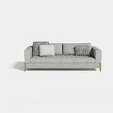 Perla Shell Back Luxury Sofa, 2 Seater (230cm)