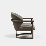 Primrose Sculpted Luxury Armchair, alternative angle