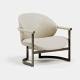 Primrose Sculpted Luxury Armchair, alternative angle