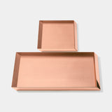 Prospetto Luxury Desk Tray Set, shown in copper