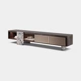 Ravello Marble Base Luxury TV Unit, alternative angle