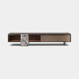 Ravello Marble Base Luxury TV Unit, alternative angle