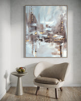Reflections II Luxury Stretched Canvas Painting, view 2