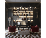 Caffe Latte Evaluna Armchair in a room setting