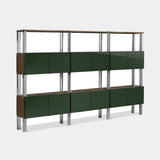Reticolo Lacquered Luxury Bookcase, second view