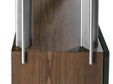 Reticolo Lacquered Luxury Bookcase, detail