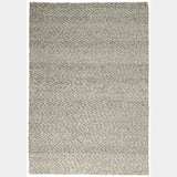 Riverstone Grey Ivory Wool Luxury Rug, available from Touched Interiors UK