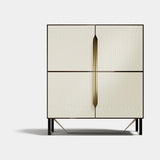 Rocco Carved Door Luxury Bar Cabinet, alternative angle