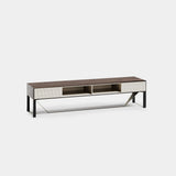 Rocco Carved Front Luxury TV Unit, alternative angle