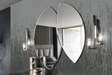 Giorgio Collection Mirage Round Wall Mirror in bevelled glass, second view