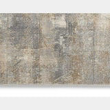Rush Grey Beige Luxury Rug, available from Touched Interiors UK
