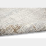 Rush Ivory Taupe Luxury Rug, available from Touched Interiors UK