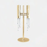 Castro Lighting Safi Table Lamp in hammered gold-plated brass with crystals, available from Touched Interiors UK