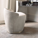 Serenity Low Back Occasional Tub Chair, close-up detail