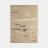 Serge Lesage Cloud Powdered Coral Rug in powdered coral