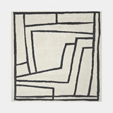 Serge Lesage Cocoon 3 Ecru Rug in ecru
