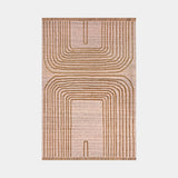 Serge Lesage Flow 1 Misty Rose Rug in misty rose