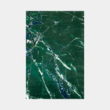 Serge Lesage Gems Green Malachite Rug in green malachite