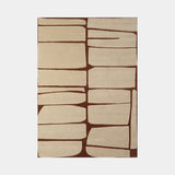 Serge Lesage Rebel Mahogany Rug in mahogany