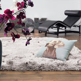 Soffice Deep Shaggy Luxury Rug, shown in a room setting