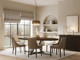 Stylish Club Bridge Dining Table 6