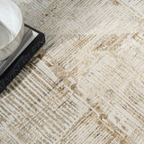 Summit Mocha Ivory Luxury Rug, available from Touched Interiors UK