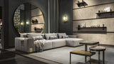 Chic brass sconce exuding timeless sophistication