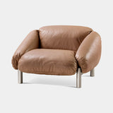 Trentini Leather Strap Luxury Armchair, view 2