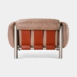 Trentini Leather Strap Luxury Armchair, view 3