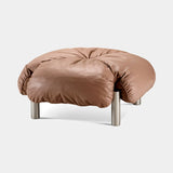 Trentini Leather Strap Luxury Ottoman