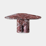 Triptych Triangular Marble Luxury Coffee Table, view 4