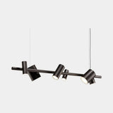 Valzer Adjustable Spot Linear Luxury Suspension Lamp, view 2