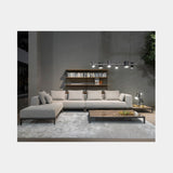 Valzer Adjustable Spot Linear Luxury Suspension Lamp, view 3