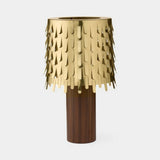 Verzura Leaf Shade Luxury Table Lamp, shown in another finish