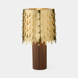 Verzura Leaf Shade Luxury Table Lamp, shown in another finish
