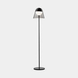 Vespero Glass Shade Luxury Floor Lamp, view 2